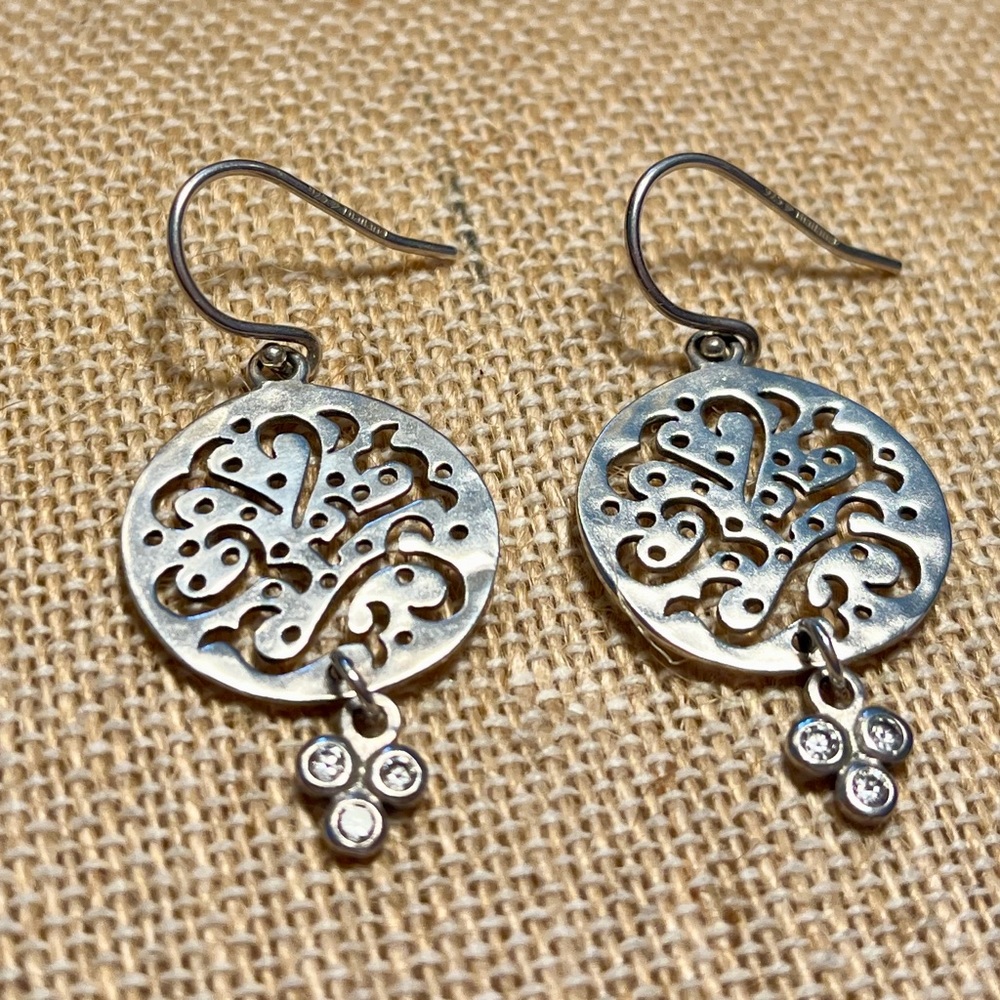 Silpada “Cut Above" Earrings - Picture 3 of 9